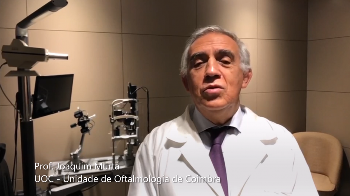 Joaquim Murta, oftalmologista da UOC - Unidade de Oftalmologia de Coimbra